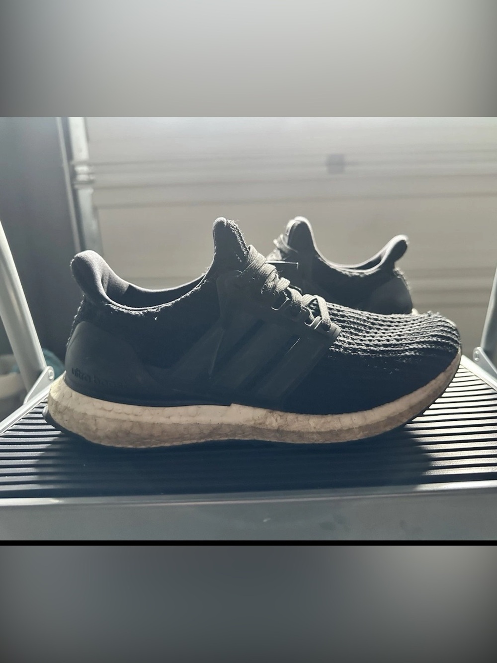 Black Adidas Ultra Boost Sz 7W